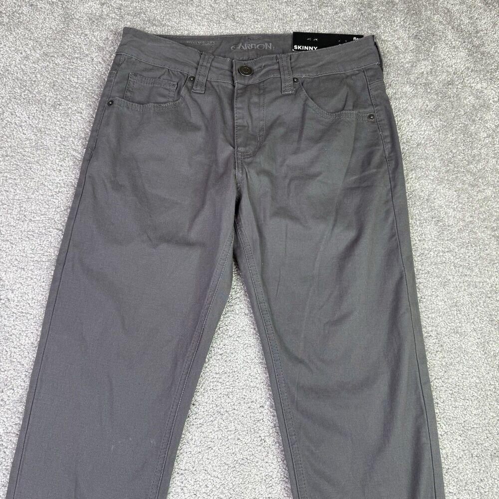 Carbon Jeans Womens 28/30 Black Skinny Flex